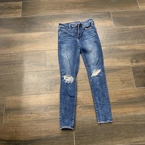 American Eagle high rise jeggings size 6